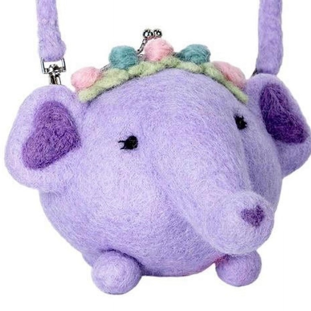 NWT Wild Woolies Elephant Purse